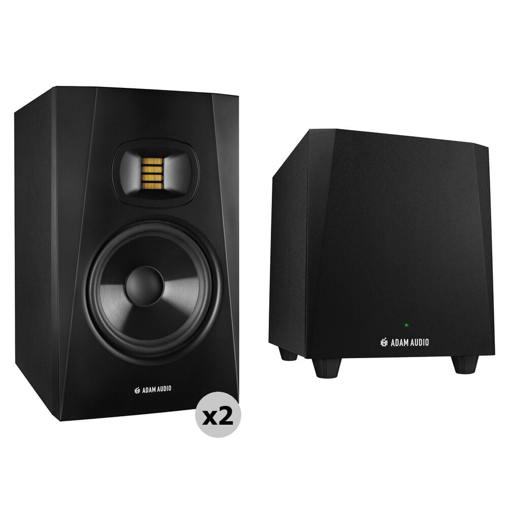 Monitores Activos Nearfield Adam Professional Audio T7V T-Series con Subwoofer de 130W - Kit de Estu 1733289-REG Monitores Activos Nearfield Adam Professional Audio T7V T-Series con Subwoofer de 130W - Kit de Estu 1733289-REG