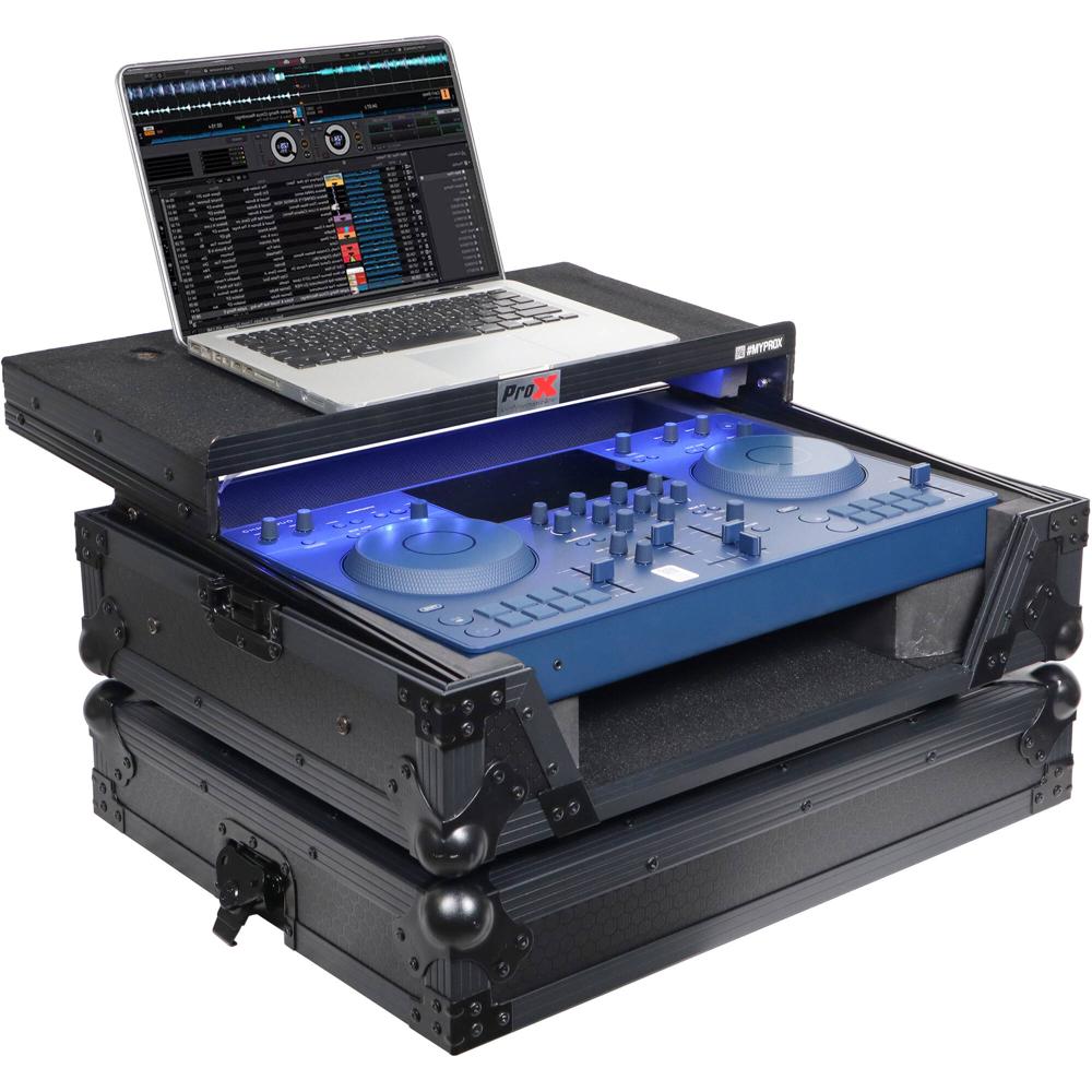 ProX ATA-Style Flight Case para Controlador DJ AlphaTheta OMNIS-DUO con Estante para Laptop y LED (T 1835967-REG ProX ATA-Style Flight Case para Controlador DJ AlphaTheta OMNIS-DUO con Estante para Laptop y LED (T 1835967-REG
