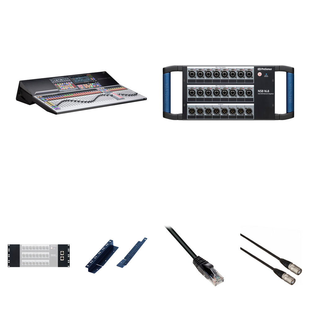 PreSonus StudioLive 32S Series III: Mezclador Digital de 32 Canales con Caja de Escenario 16x8, Sopo 1836525-REG PreSonus StudioLive 32S Series III: Mezclador Digital de 32 Canales con Caja de Escenario 16x8, Sopo 1836525-REG