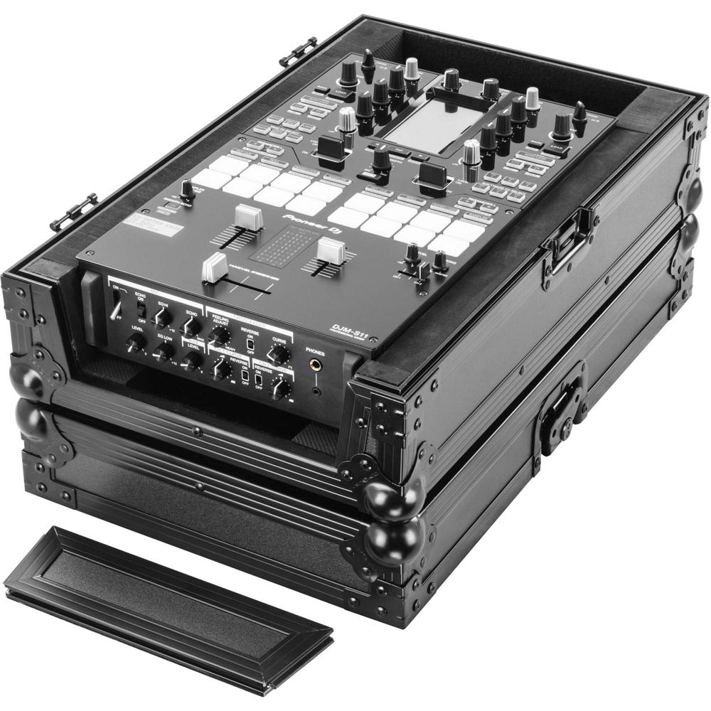 Odyssey Black Label Flight Case para Mezclador Pioneer DJM-S11 (Negro sobre Negro) - Panel Frontal R 1602169-REG Odyssey Black Label Flight Case para Mezclador Pioneer DJM-S11 (Negro sobre Negro) - Panel Frontal R 1602169-REG
