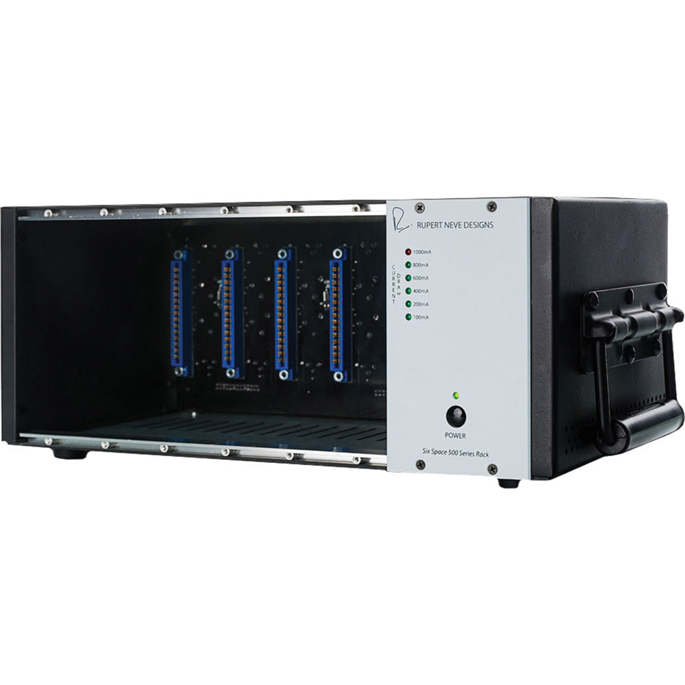 Rupert Neve Designs R6 Rack de 6 Espacios 500 Series: Potencia ...
