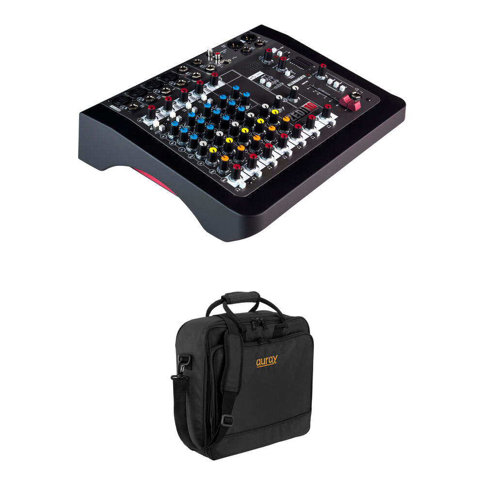 Mezclador Híbrido Allen & Heath ZEDi-10 con Interfaz USB y Bolsa Acolchada 1431222-REG Mezclador Híbrido Allen & Heath ZEDi-10 con Interfaz USB y Bolsa Acolchada 1431222-REG