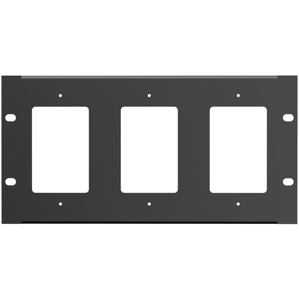 Placa de Montaje en Rack de Media Ancho AtlasIED (Soporta 3 Placas de Pared de Un Solo Gang) 1406627-REG Placa de Montaje en Rack de Media Ancho AtlasIED (Soporta 3 Placas de Pared de Un Solo Gang) 1406627-REG