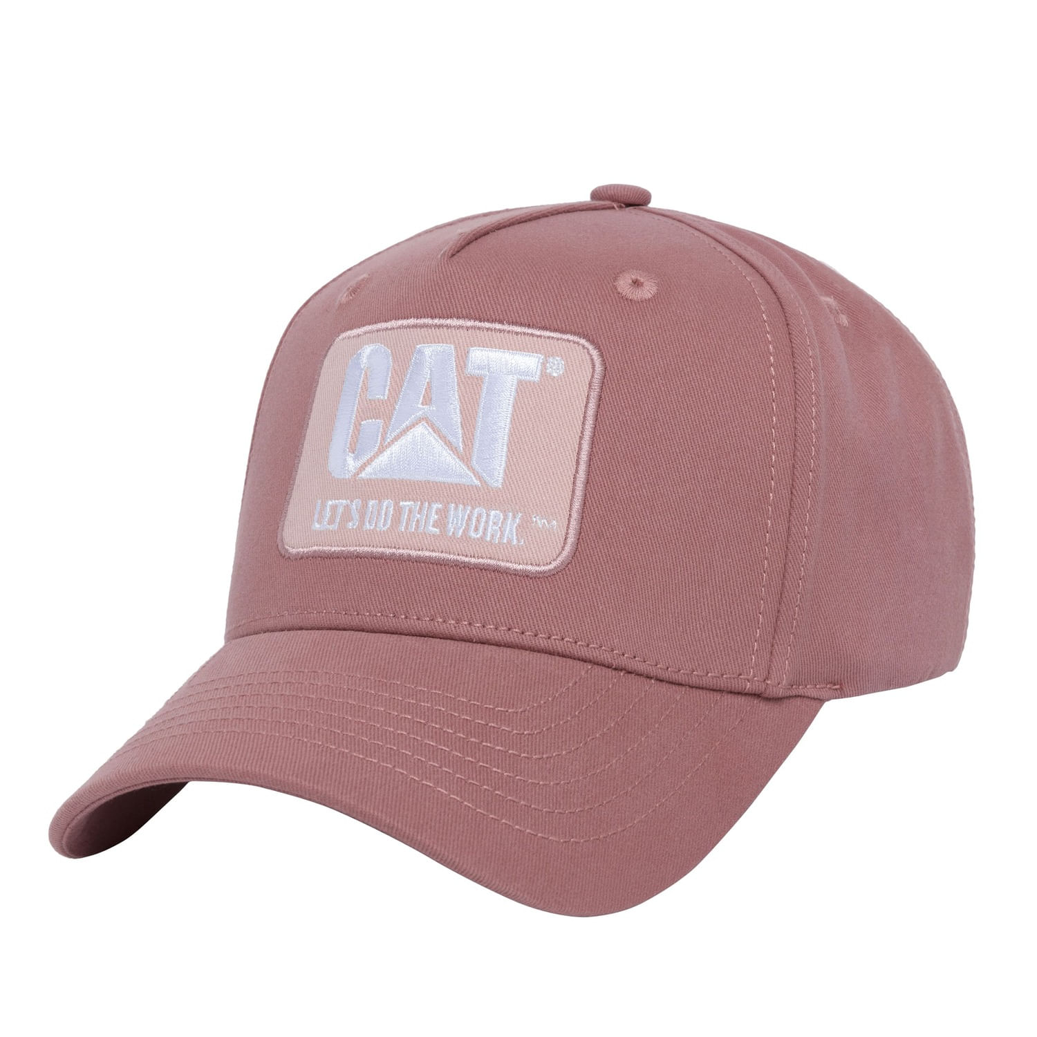 Gorro Hombre Cat Do The Work Logo Hat 4090219 Rosado