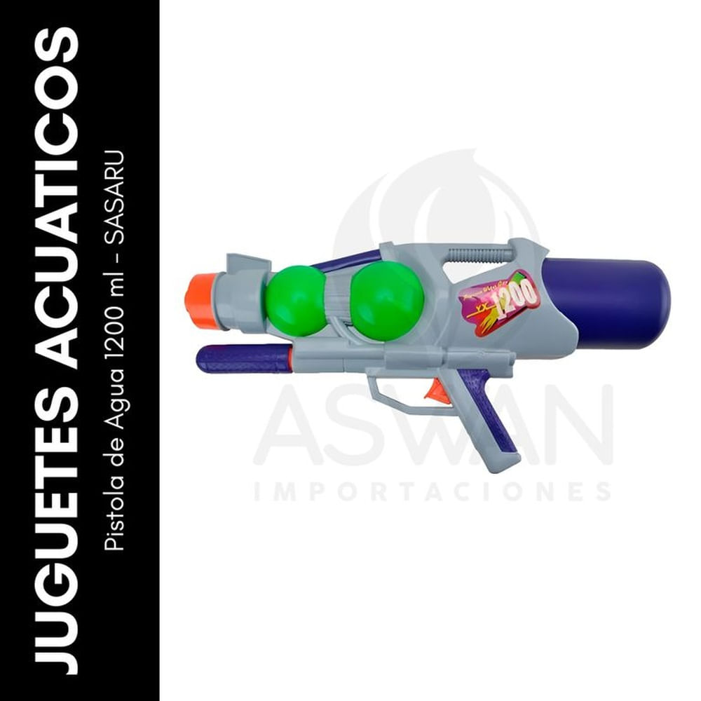 Pistola de Agua de Dinosaurio - DINOSAUR Negro Pistola de Agua de Dinosaurio - DINOSAUR Negro