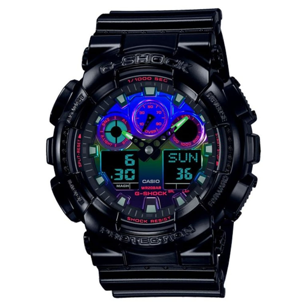 Reloj G-Shock Para Hombre GA-100RGB-1A