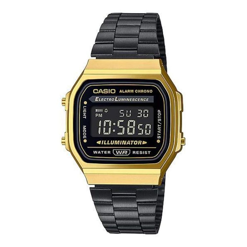 Reloj Casio Unisex A168WEGB-1B