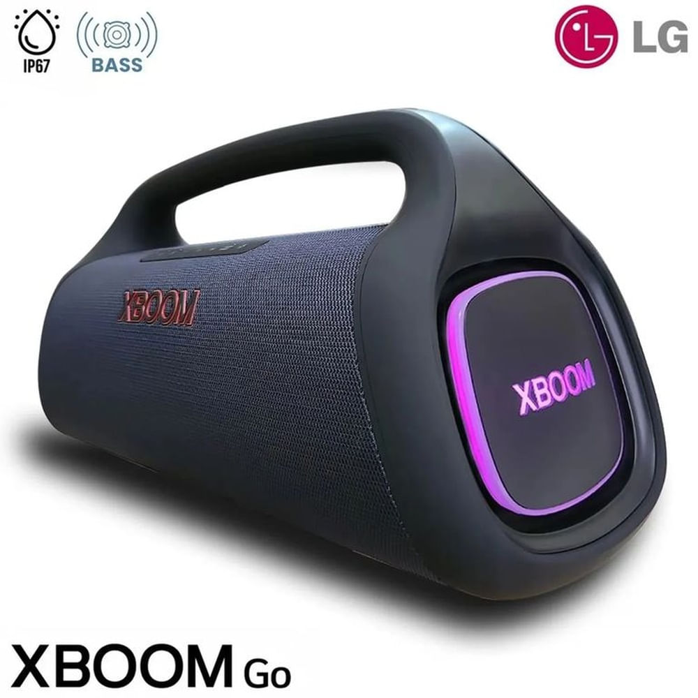 Parlante LG XBOOM Go XG9 120W Bluetooth IP67 Negro