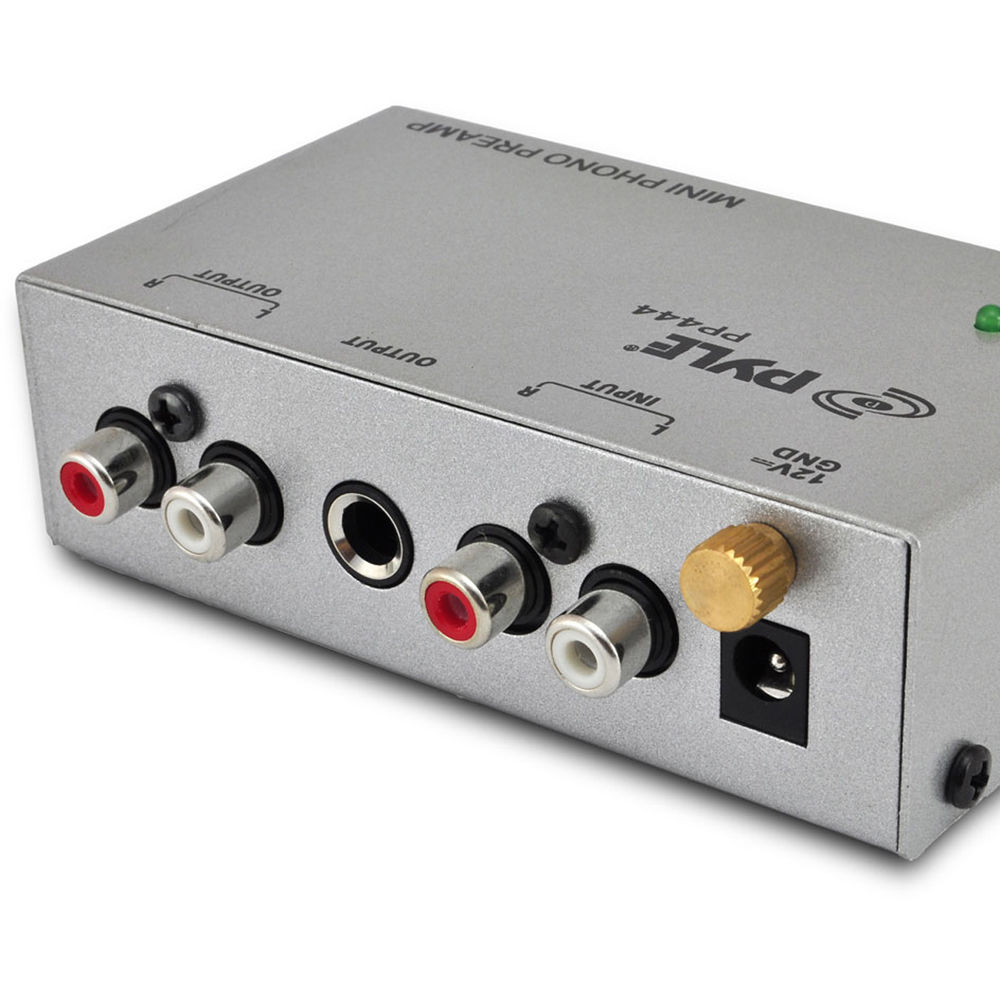 Preamplificador de Giradiscos Ultracompacto Pyle Pro.