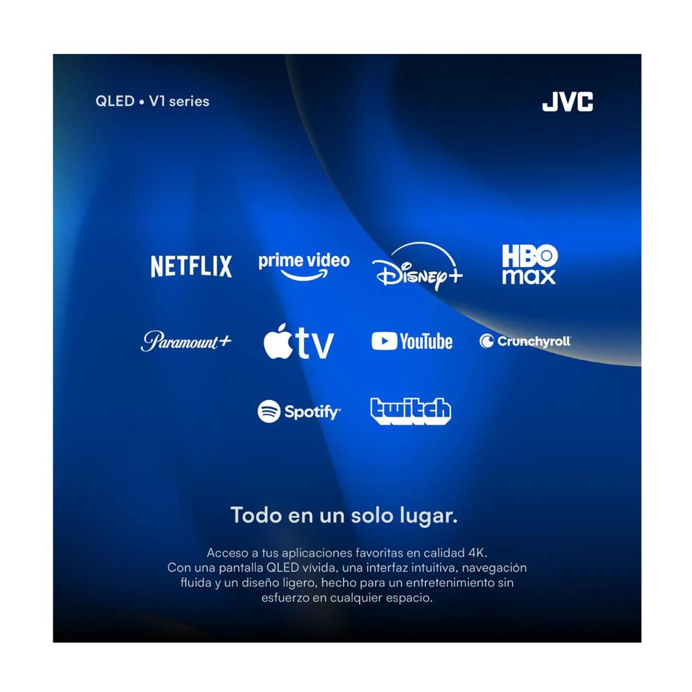 Televisor JVC 40 FHD QLED LT-40KB758 Google TV | Oechsle - Oechsle