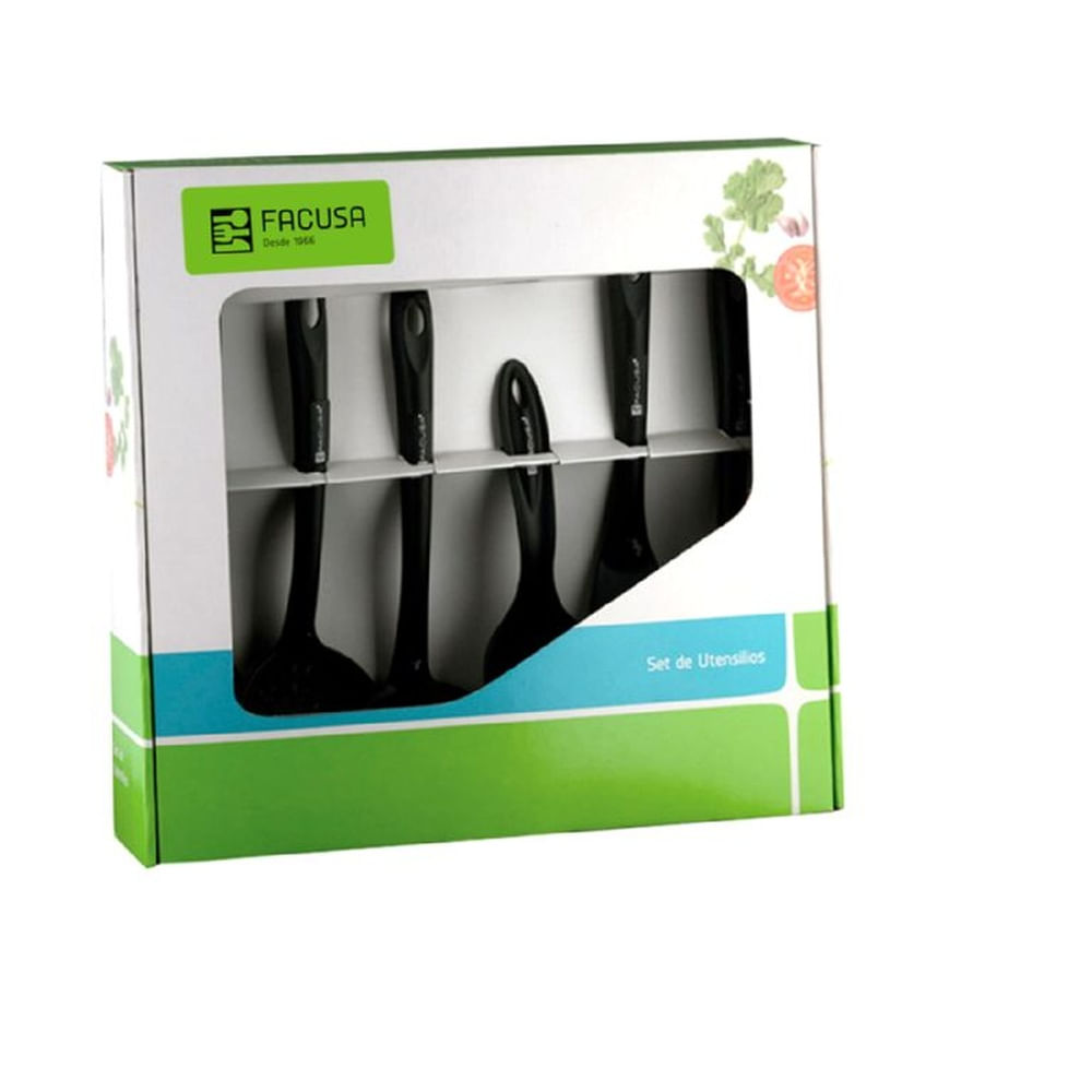 SET DE UTENSILIOS X 06 NYLON