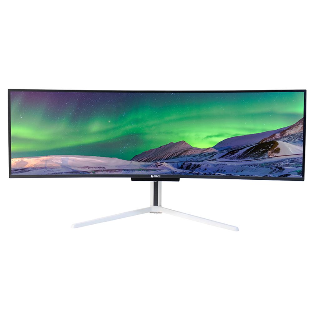 Monitor gaming TEROS TE-4920G, 49"" VA, 144Hz, 0.03ms, HDMI, DP, RJ45, Speaker