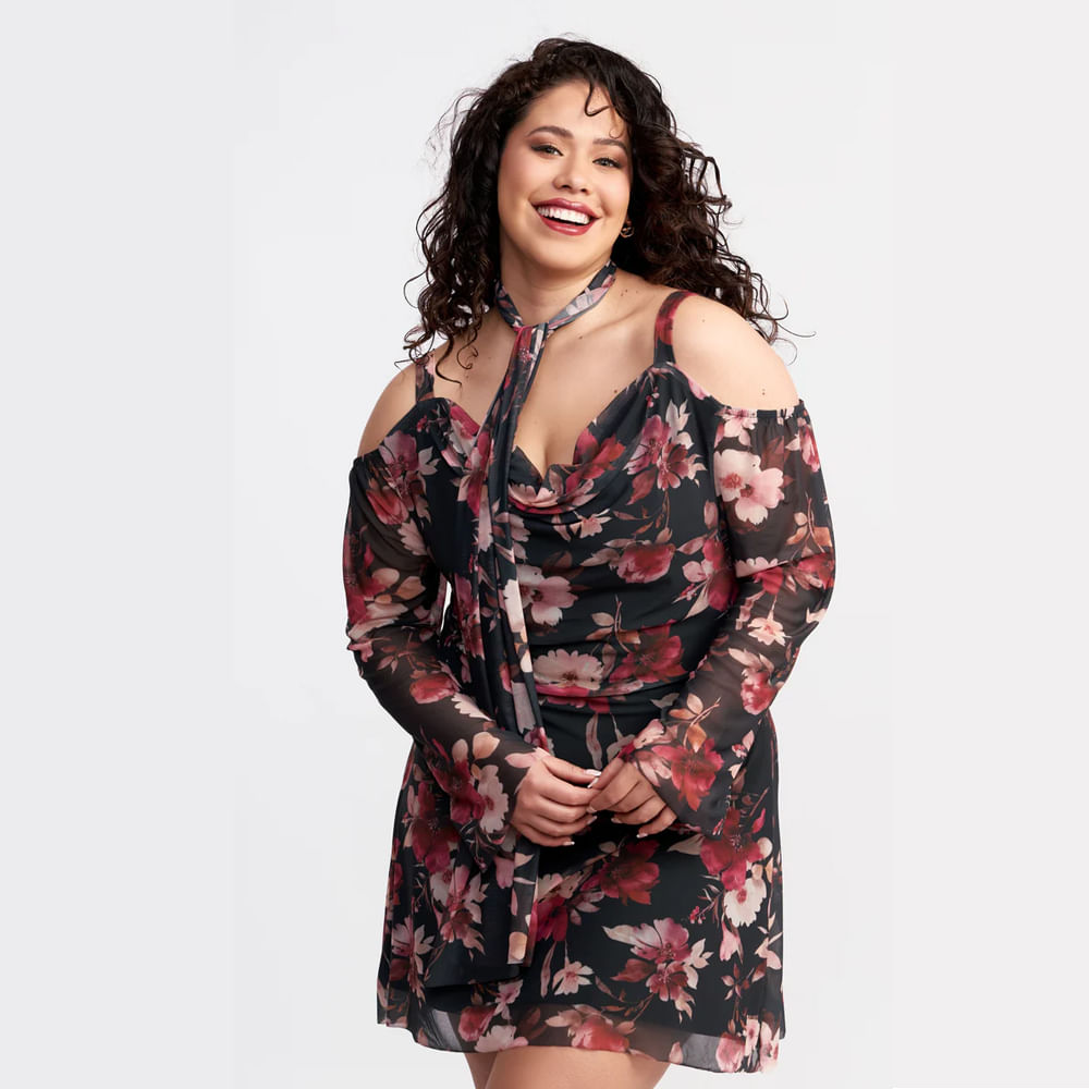 Vestido Isabella vino - L Vestido Isabella vino - L