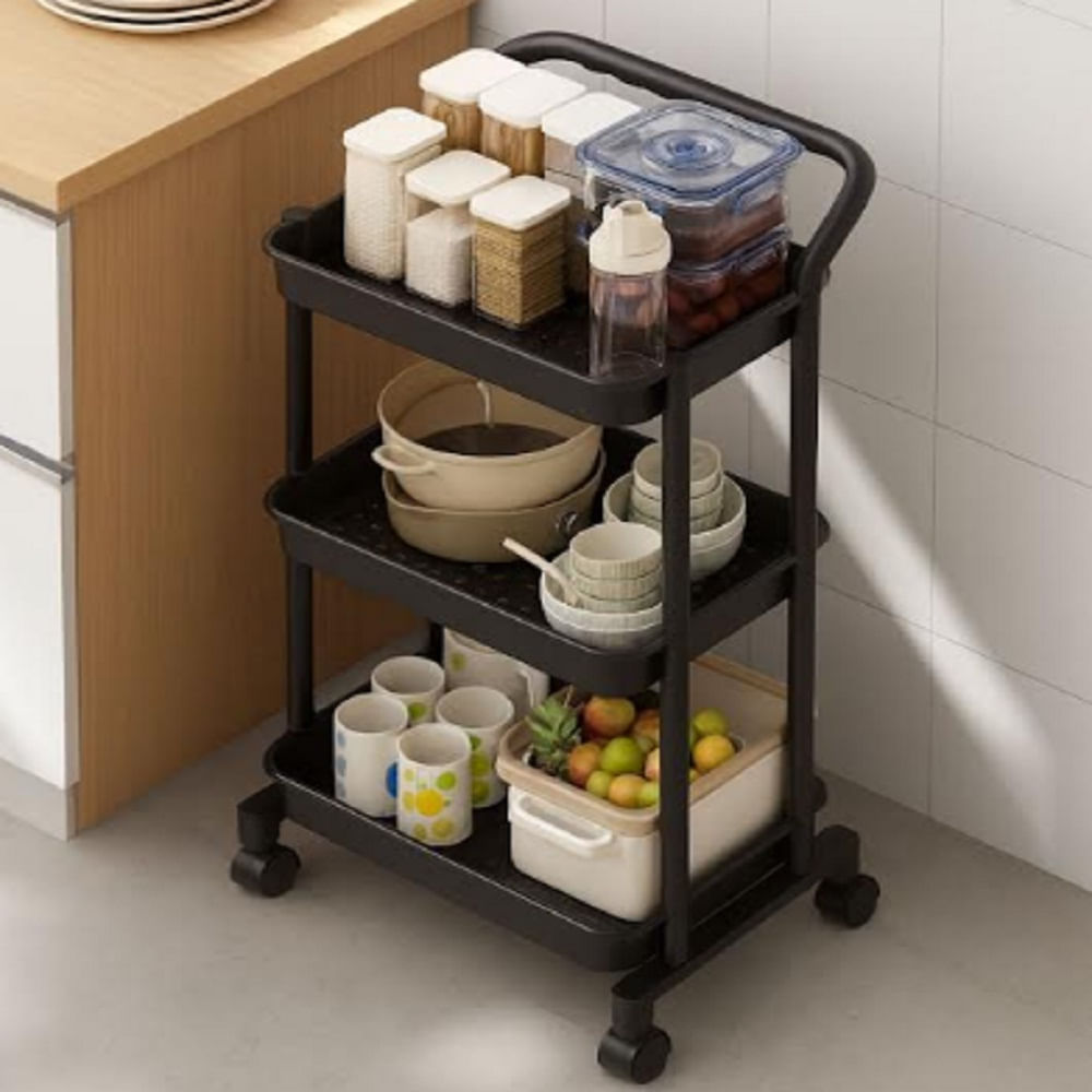 CARRITO DE 3 CANASTILLAS MULTIFUNCIONAL CARRITO DE 3 CANASTILLAS MULTIFUNCIONAL