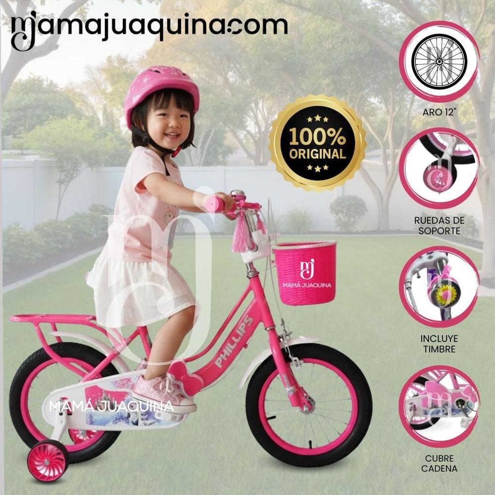 Bicicleta Campera Aro 12 CUTIE con Canasta Dark Pi