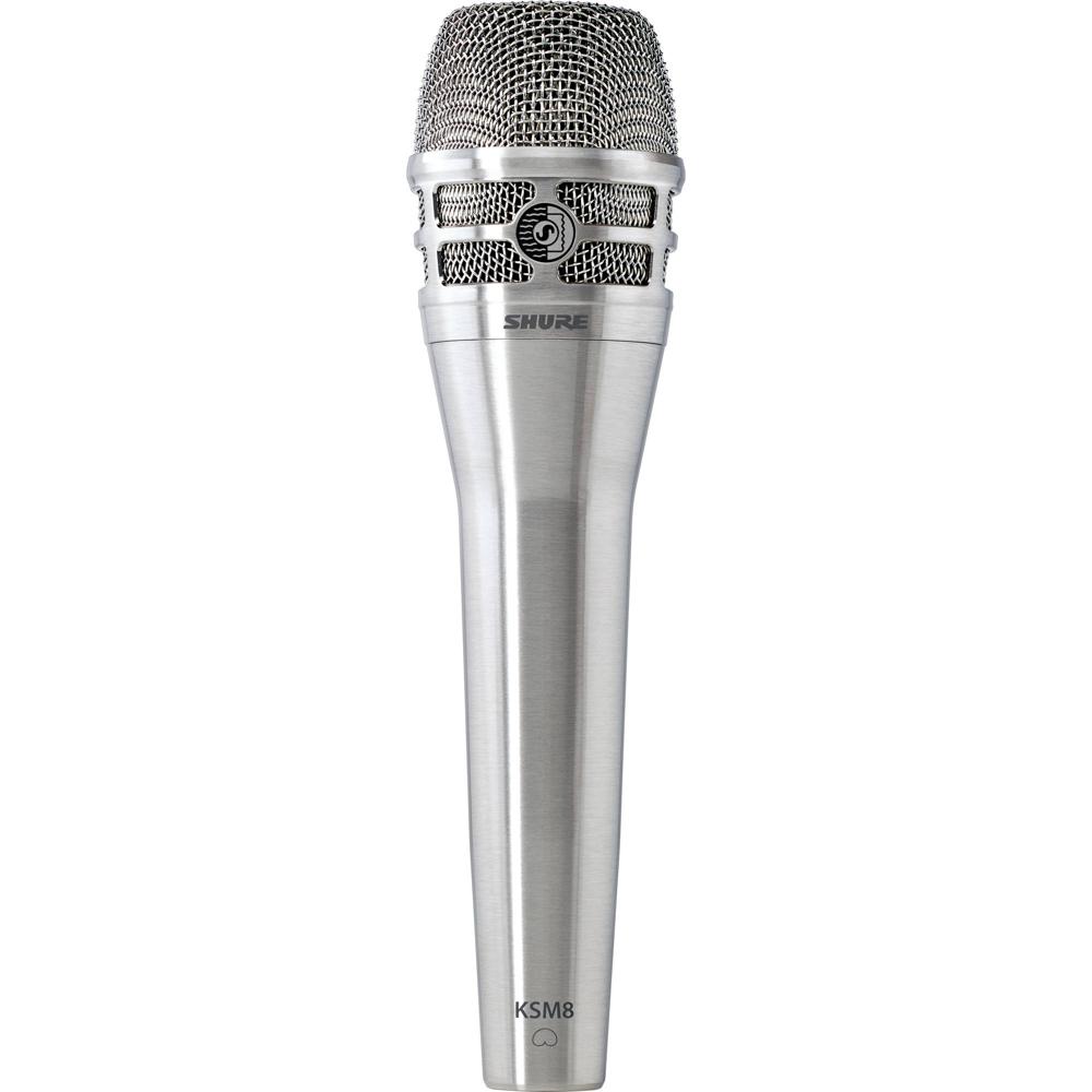Shure KSM8/N Dualdyne Micrófono Vocal Dinámico de Mano (Níquel) - Sonido en Vivo y Grabación, Dos Di 1209687-REG Shure KSM8/N Dualdyne Micrófono Vocal Dinámico de Mano (Níquel) - Sonido en Vivo y Grabación, Dos Di 1209687-REG