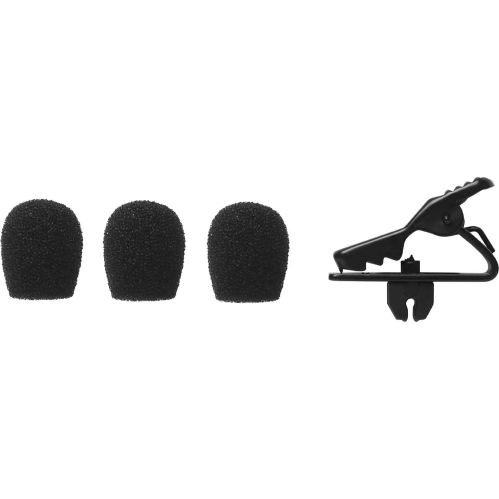 Shure RPM153 Clip de Cuello Estilo Cocodrilo y 3 Pantallas Antiviento para Micrófono MX153 (Negro) 1806173-REG Shure RPM153 Clip de Cuello Estilo Cocodrilo y 3 Pantallas Antiviento para Micrófono MX153 (Negro) 1806173-REG