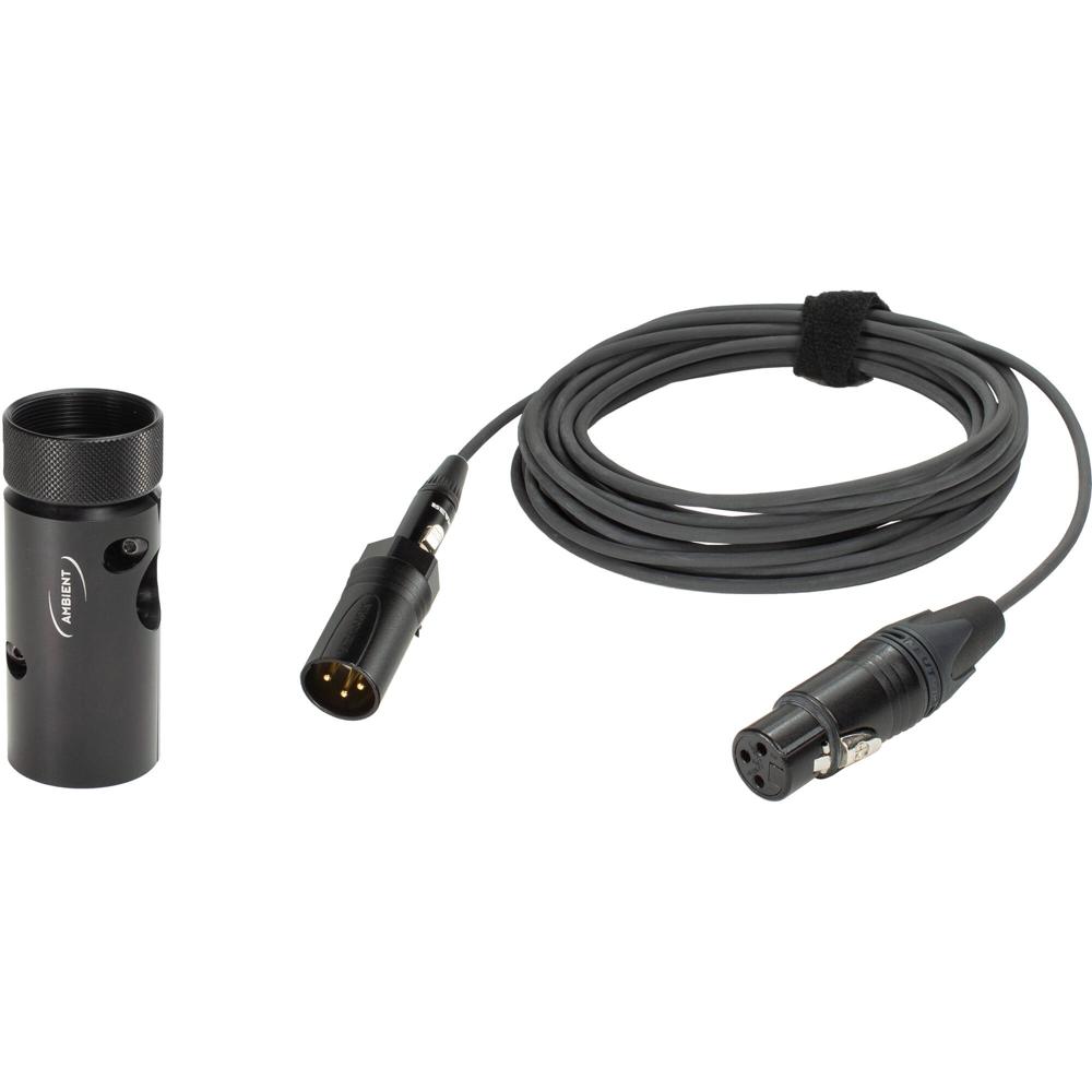 Set de Cables Mono Rectos para Grabación Ambiental QP580 3-Pin XLR - Retrofit Sin Soldadura, Cable d 1585913-REG Set de Cables Mono Rectos para Grabación Ambiental QP580 3-Pin XLR - Retrofit Sin Soldadura, Cable d 1585913-REG
