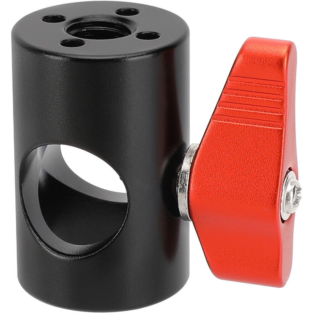 Adaptador de Soporte de Luz CAMVATE con Orificio de Localización ARRI (Palanca Roja) - Receptor Baby 1726820-REG Adaptador de Soporte de Luz CAMVATE con Orificio de Localización ARRI (Palanca Roja) - Receptor Baby 1726820-REG