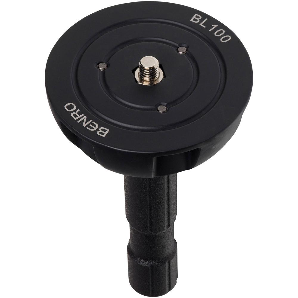 Adaptador de Media Esfera Benro 100HB de 100mm para Cabezas de Trípode de Base Plana de 3/8 Adaptador de Media Esfera Benro 100HB de 100mm para Cabezas de Trípode de Base Plana de 3/8