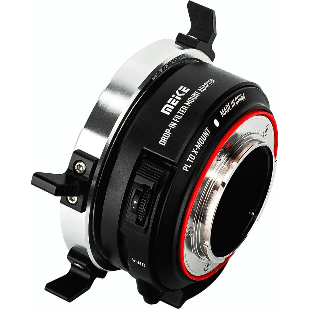 Adaptador de Montura de Filtro Drop-In Meike para Lentes PL a Cámara FUJIFILM X con Filtros VND y Cl 1793197-REG Adaptador de Montura de Filtro Drop-In Meike para Lentes PL a Cámara FUJIFILM X con Filtros VND y Cl 1793197-REG