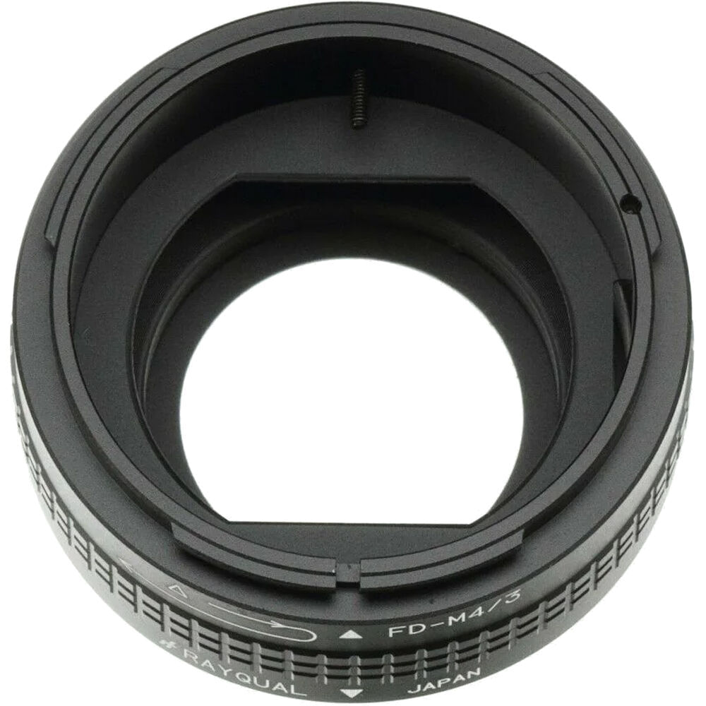 Adaptador de Montura Rayqual para Lentes Canon FD a Cámaras con Montura Micro Cuatro Tercios - Enfoq 1782067-REG Adaptador de Montura Rayqual para Lentes Canon FD a Cámaras con Montura Micro Cuatro Tercios - Enfoq 1782067-REG