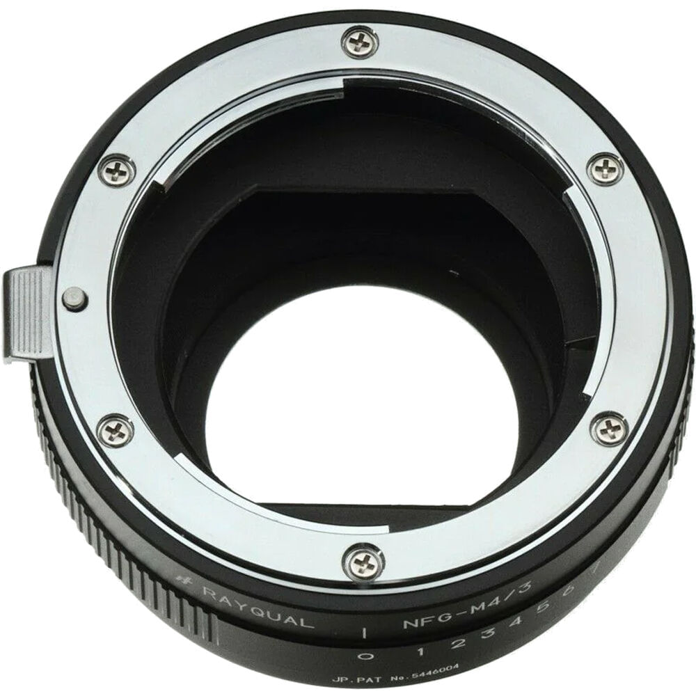 Adaptador de Montura Rayqual para Lentes Nikon G a Cámaras con Montura Micro Cuatro Tercios - Enfoqu 1782534-REG Adaptador de Montura Rayqual para Lentes Nikon G a Cámaras con Montura Micro Cuatro Tercios - Enfoqu 1782534-REG