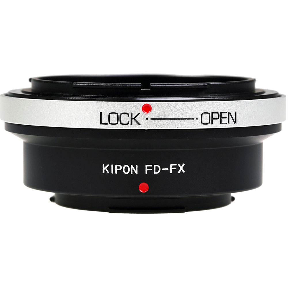 Adaptador de Montura de Lente KIPON para Lentes Canon FD a Cámaras FUJIFILM X-Mount 1455860-REG Adaptador de Montura de Lente KIPON para Lentes Canon FD a Cámaras FUJIFILM X-Mount 1455860-REG