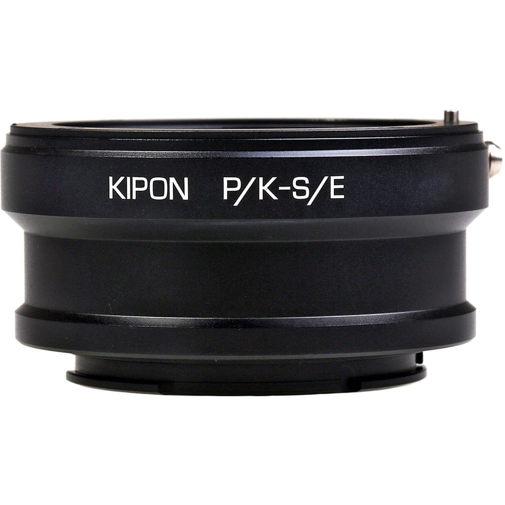 Adaptador de Montura de Lente KIPON para Lentes Pentax K-Mount a Cámaras Sony E-Mount 1457101-REG Adaptador de Montura de Lente KIPON para Lentes Pentax K-Mount a Cámaras Sony E-Mount 1457101-REG