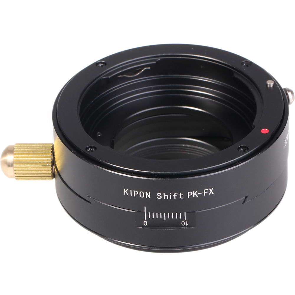 Adaptador de Lente KIPON Shift para Lentes Pentax K-Mount a Cámara FUJIFILM FX 1458135-REG Adaptador de Lente KIPON Shift para Lentes Pentax K-Mount a Cámara FUJIFILM FX 1458135-REG