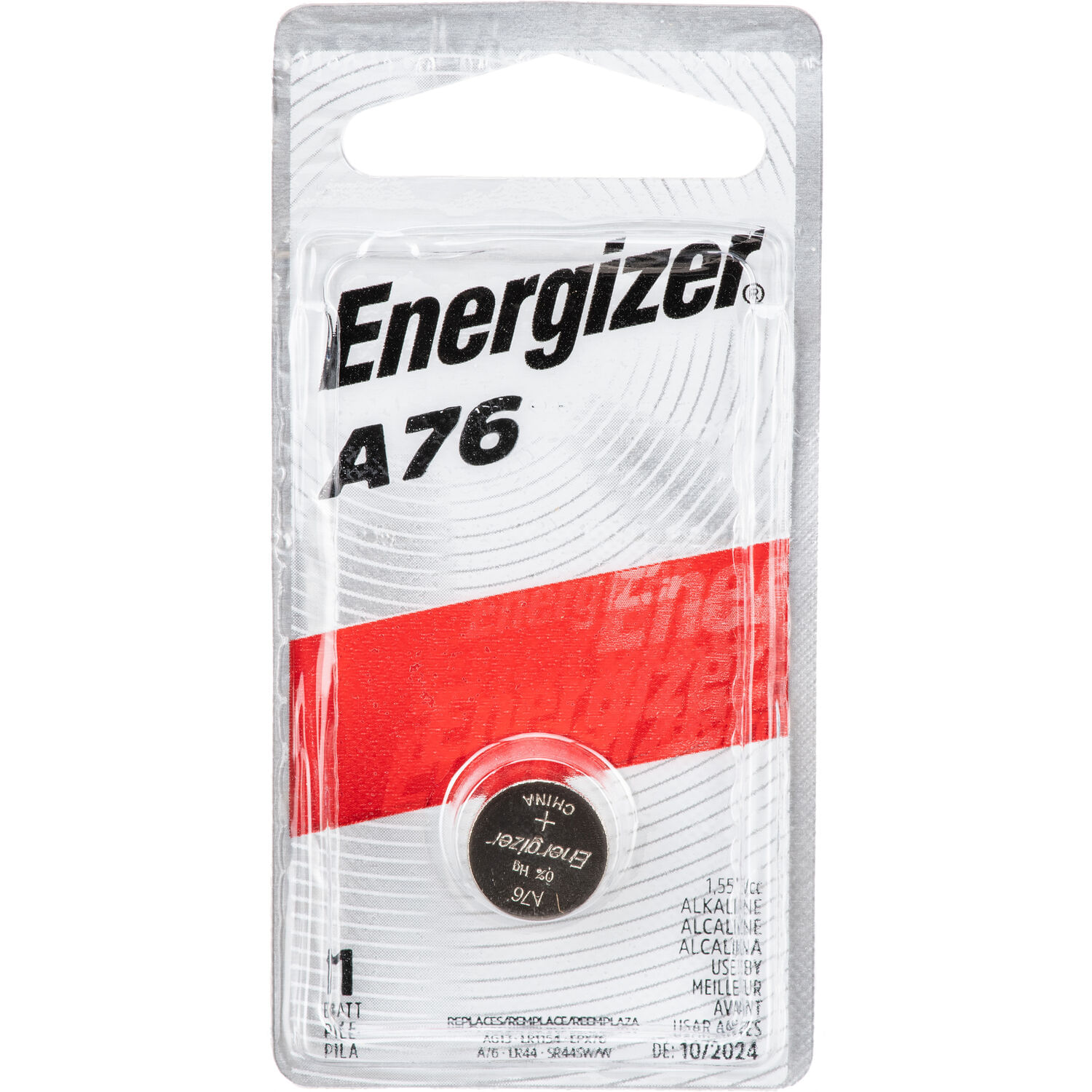Pila Alcalina de Botón Energizer Lr44