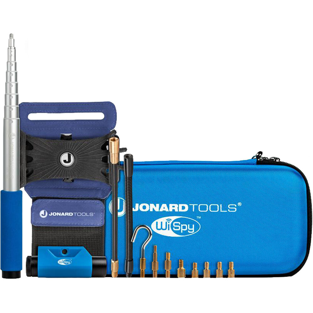 Cámara de Inspección Inalámbrica Y Herramienta de Tirar Cables Jonard Tools Cf 200 Multipropósito.