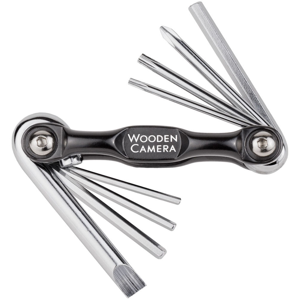 Herramienta Multiuso Wooden Camera Métrica Imperial Destornillador