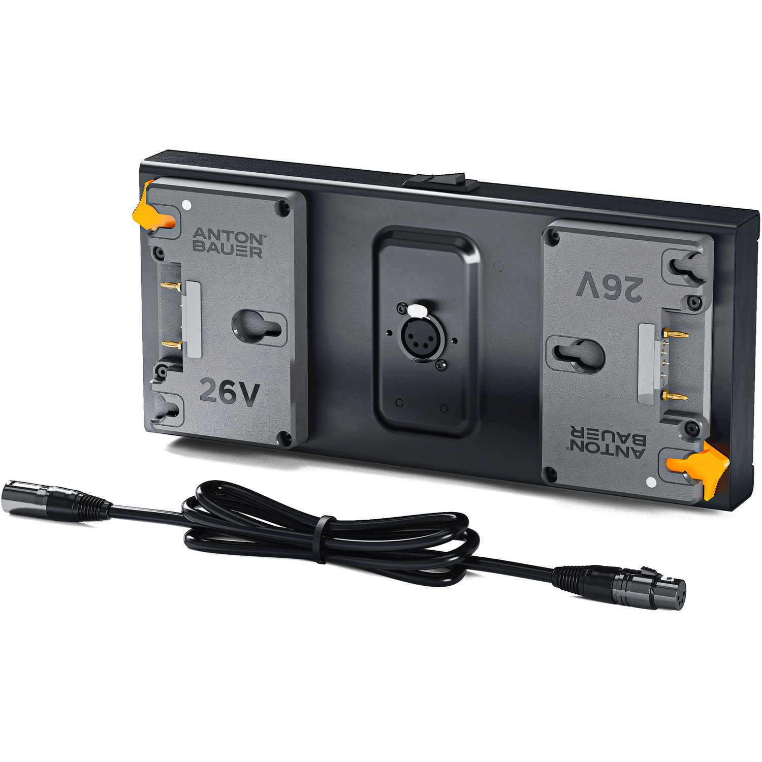 Placa de Montaje Dual Anton Bauer 26V para Arri Skypanel S 60C S 30C Gold Mount Plus