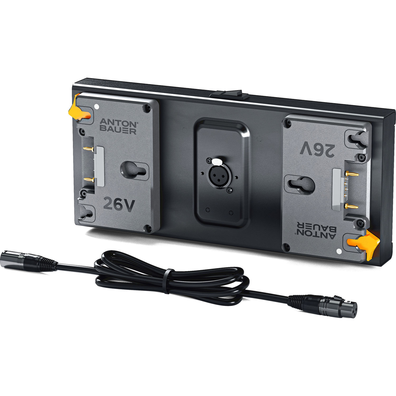 Placa de Montaje Dual Anton Bauer 26V para La Serie Litepanels Gemini Gold Mount Plus