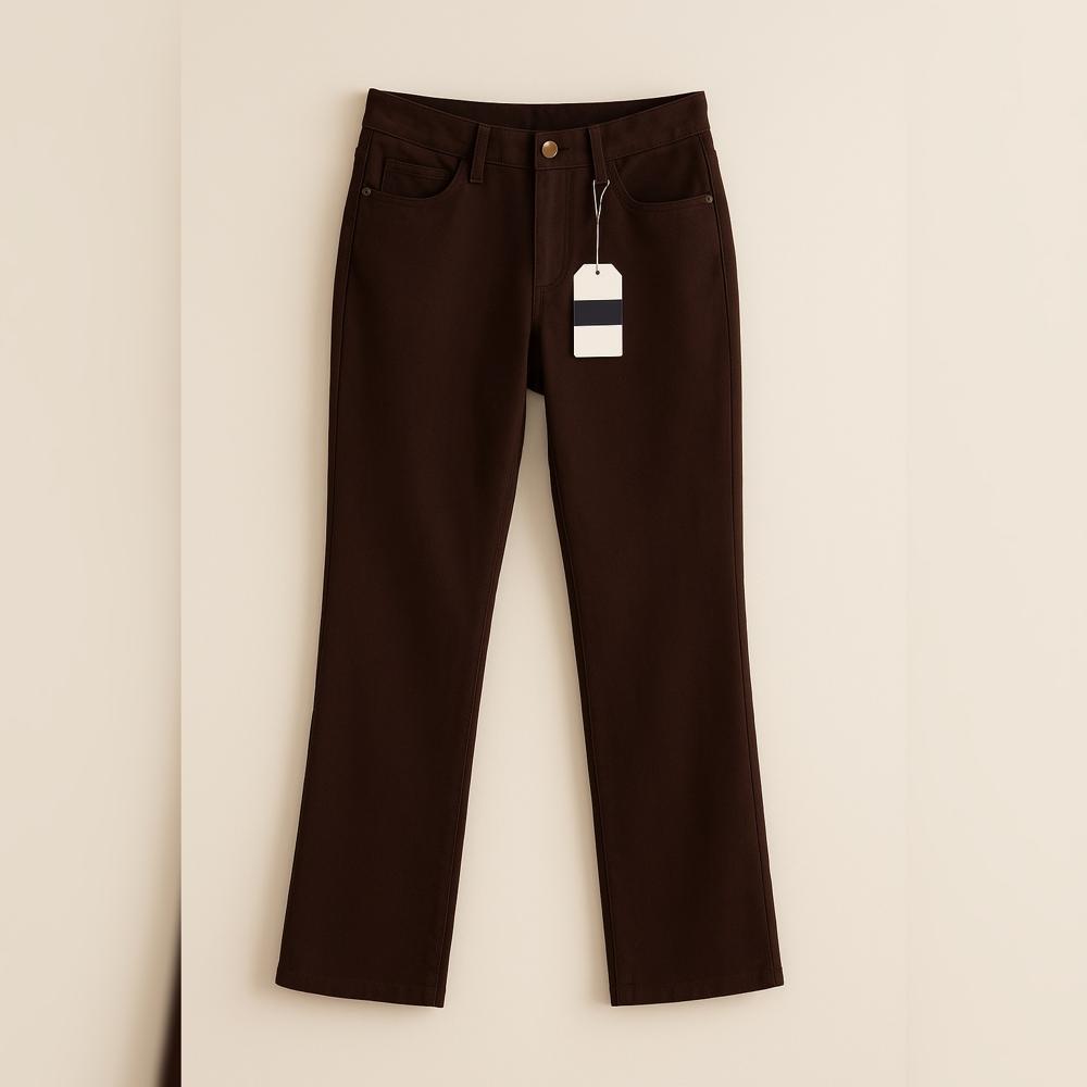 Pantalón Marrón De Mujer Comodidad Y Estilo En Uno