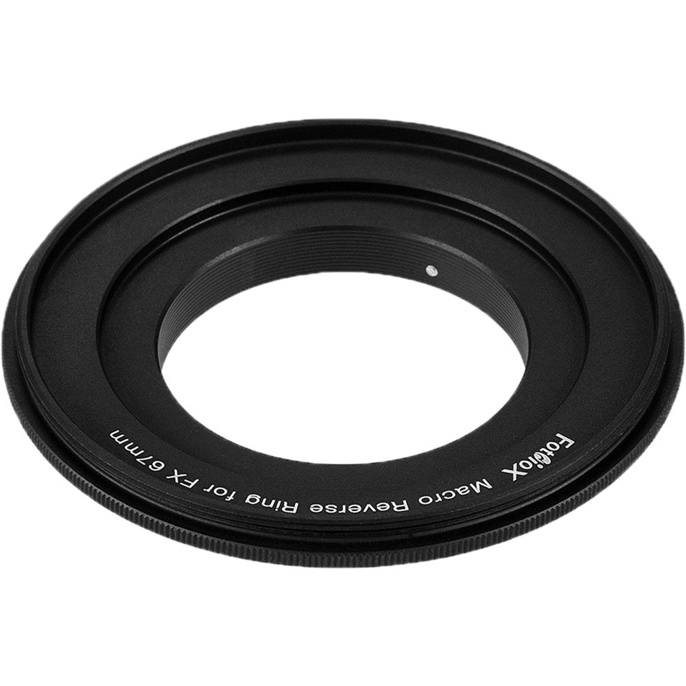 Anillo Adaptador Macro Inverso FotodioX 67mm para Cámaras FUJIFILM X-Mount - Aluminio Anodizado 1484098-REG Anillo Adaptador Macro Inverso FotodioX 67mm para Cámaras FUJIFILM X-Mount - Aluminio Anodizado 1484098-REG