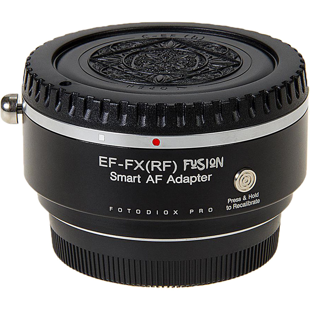 Adaptador FotodioX Pro Fusion Smart Auto Focus para Lentes Canon EF/-S a Cámara FUJIFILM X-Mount - S 1485711-REG Adaptador FotodioX Pro Fusion Smart Auto Focus para Lentes Canon EF/-S a Cámara FUJIFILM X-Mount - S 1485711-REG
