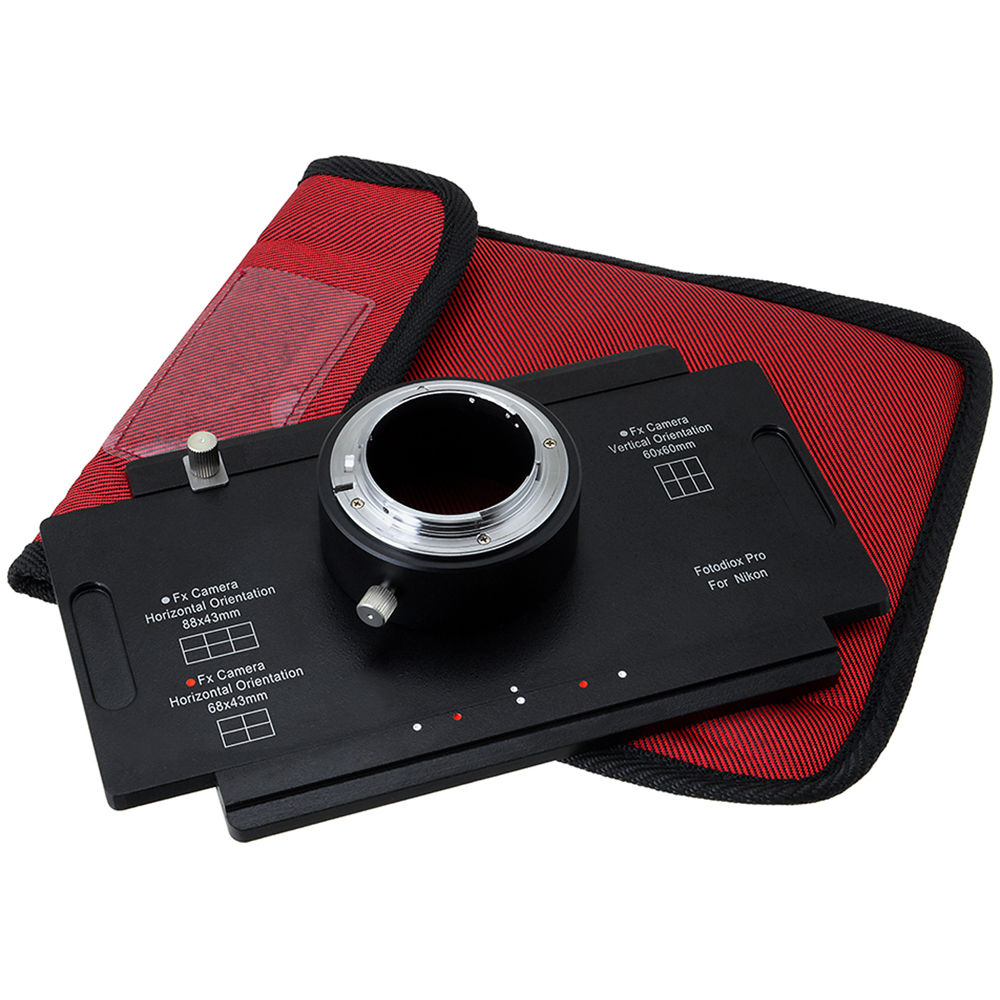 Adaptador FotodioX Pro Nikon F para Cámara de Formato Grande 4 x 5 - Enfoque Infinito para Lentes de 995354-REG Adaptador FotodioX Pro Nikon F para Cámara de Formato Grande 4 x 5 - Enfoque Infinito para Lentes de 995354-REG