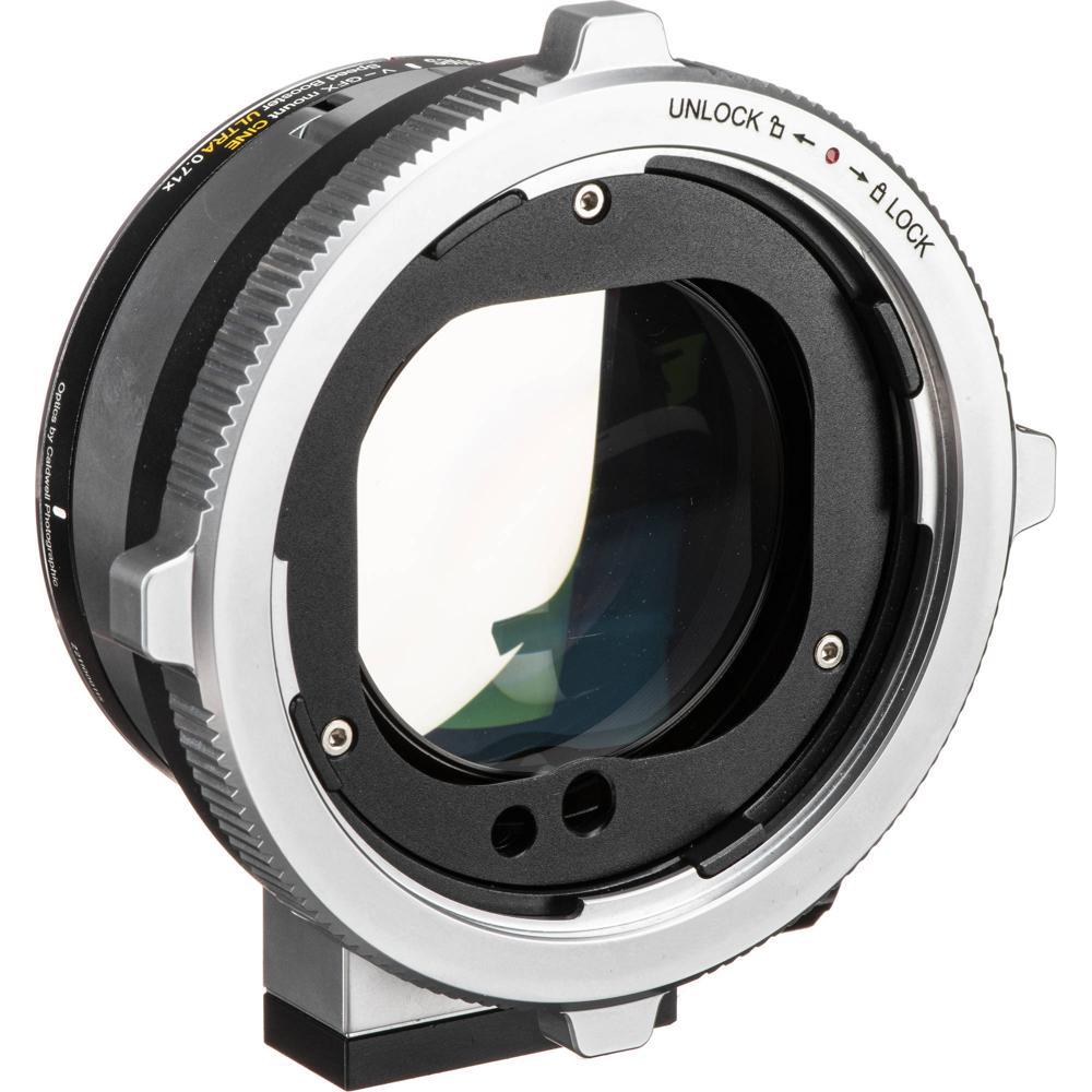 Adaptador Metabones CINE Speed Booster Ultra 0.71x para Lentes Hasselblad V a Cuerpo FUJIFILM G-Moun 1501863-REG Adaptador Metabones CINE Speed Booster Ultra 0.71x para Lentes Hasselblad V a Cuerpo FUJIFILM G-Moun 1501863-REG