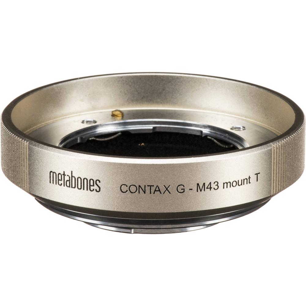 Adaptador Metabones de Lentes Contax G-Mount a Cámaras Micro Cuatro Tercios (Oro) 1525447-REG Adaptador Metabones de Lentes Contax G-Mount a Cámaras Micro Cuatro Tercios (Oro) 1525447-REG