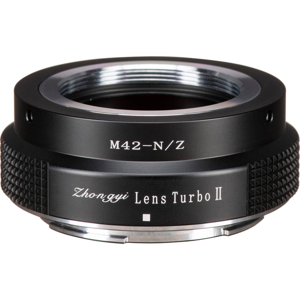 Adaptador Mitakon Zhongyi Turbo Mark II para Lentes M42 a Cámaras Nikon Z - Optimizado para APS-C, C 1772566-REG Adaptador Mitakon Zhongyi Turbo Mark II para Lentes M42 a Cámaras Nikon Z - Optimizado para APS-C, C 1772566-REG
