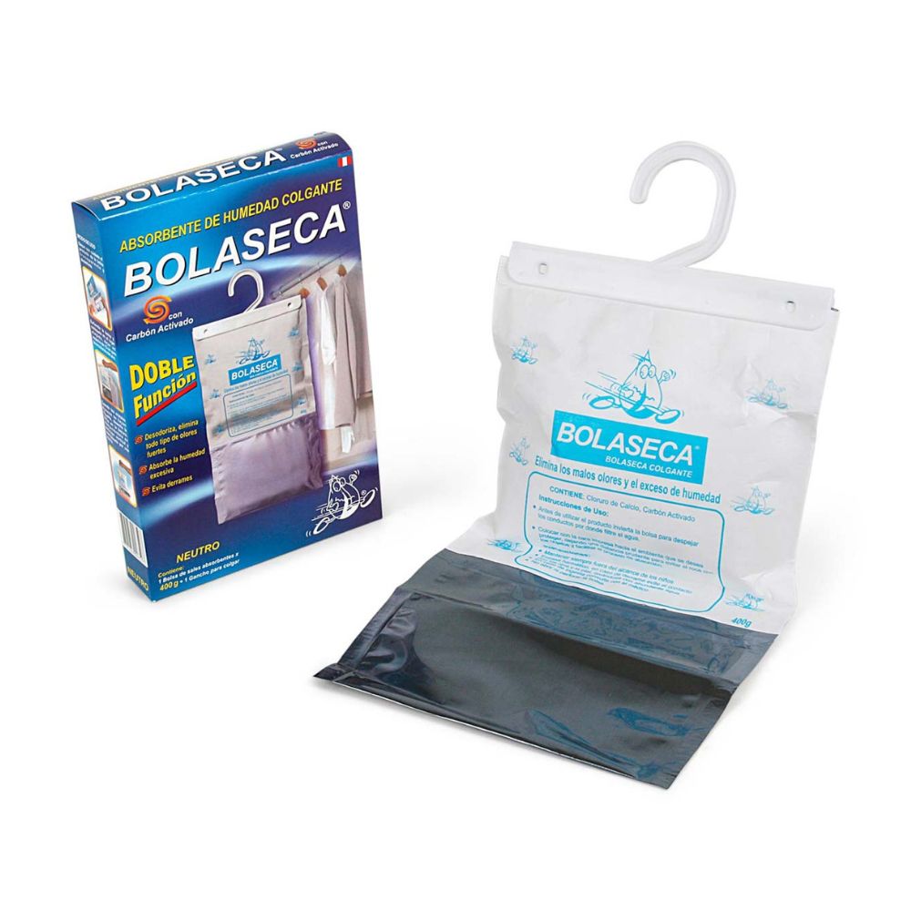 Deshumedecedor colgante 400 g. Bolaseca