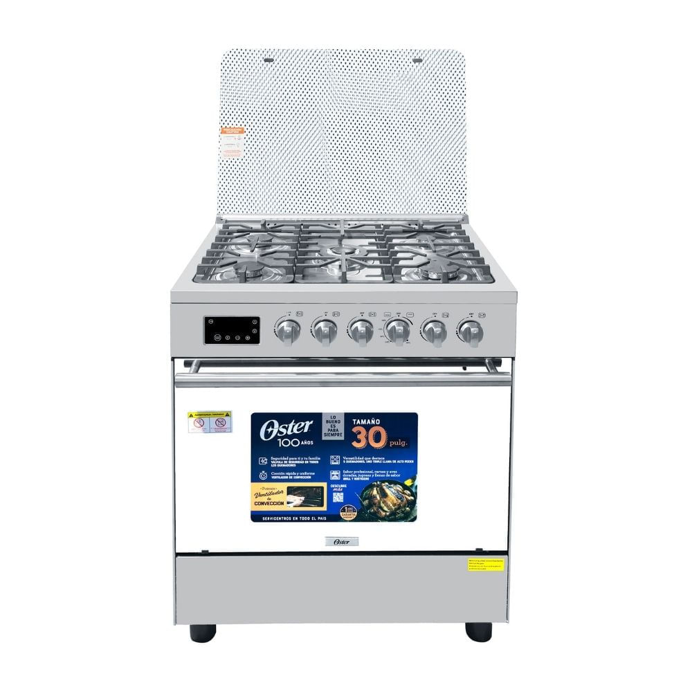 Cocina de pie Oster Os-pgsgc30052grcism 30"" Acero Inoxidable