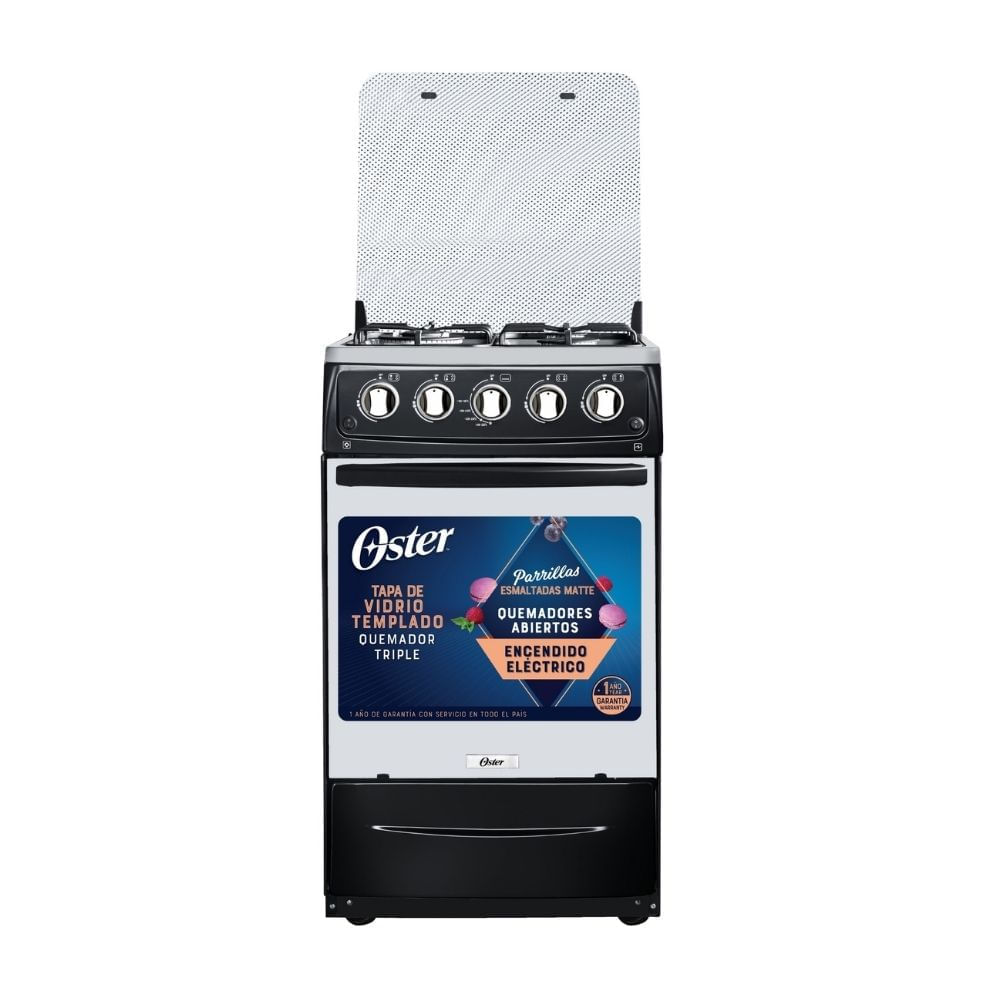 Cocina de pie Oster Os-pgsc20g4htbb 20"" Negro