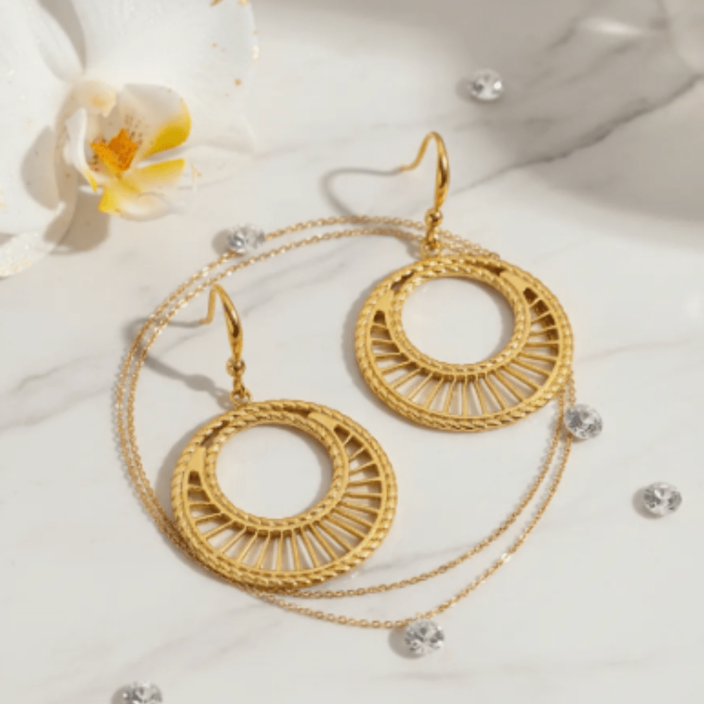 Aretes Pendientes Afrodita Modelo FER