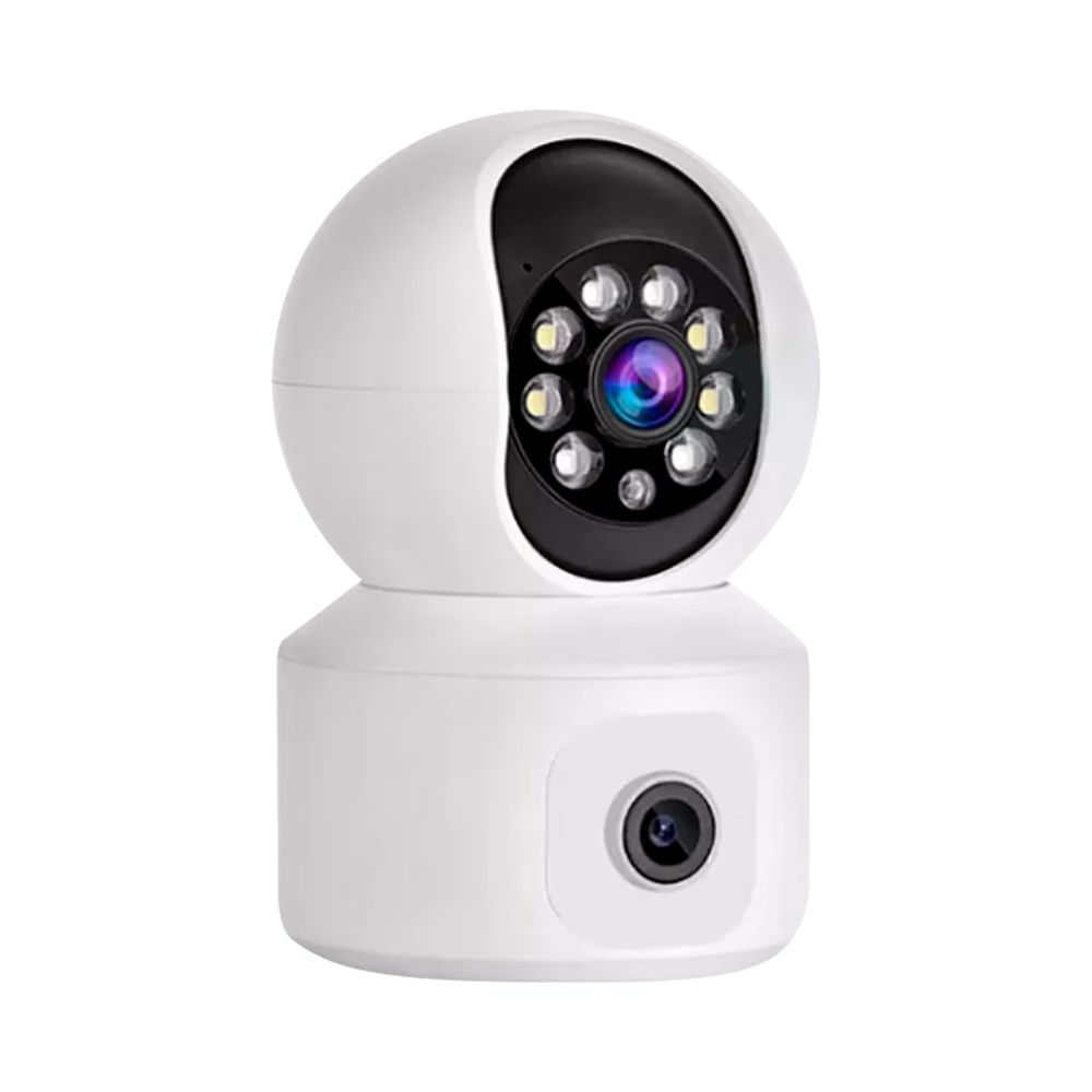 Camara Ip Wifi Doble Lente 360 Interior Sirenas Alarma Camara Ip Wifi Doble Lente 360 Interior Sirenas Alarma