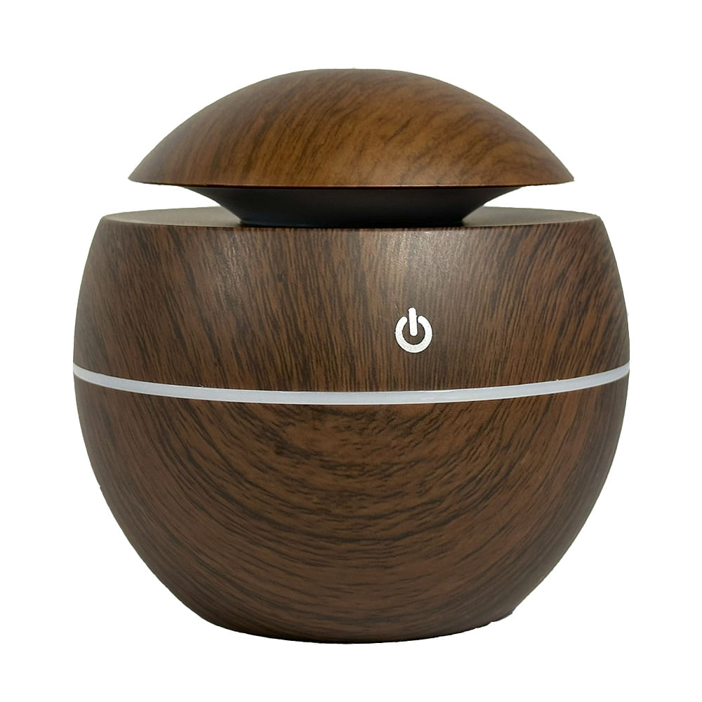 DIFUSOR 130 ML GENERICO ULTSONIC MINI FILTRO DARK WOOD