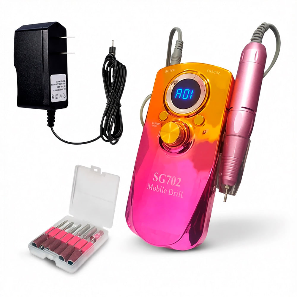 Pulidor De Uñas Sg702 profecional 3500rpm Kit De pulido