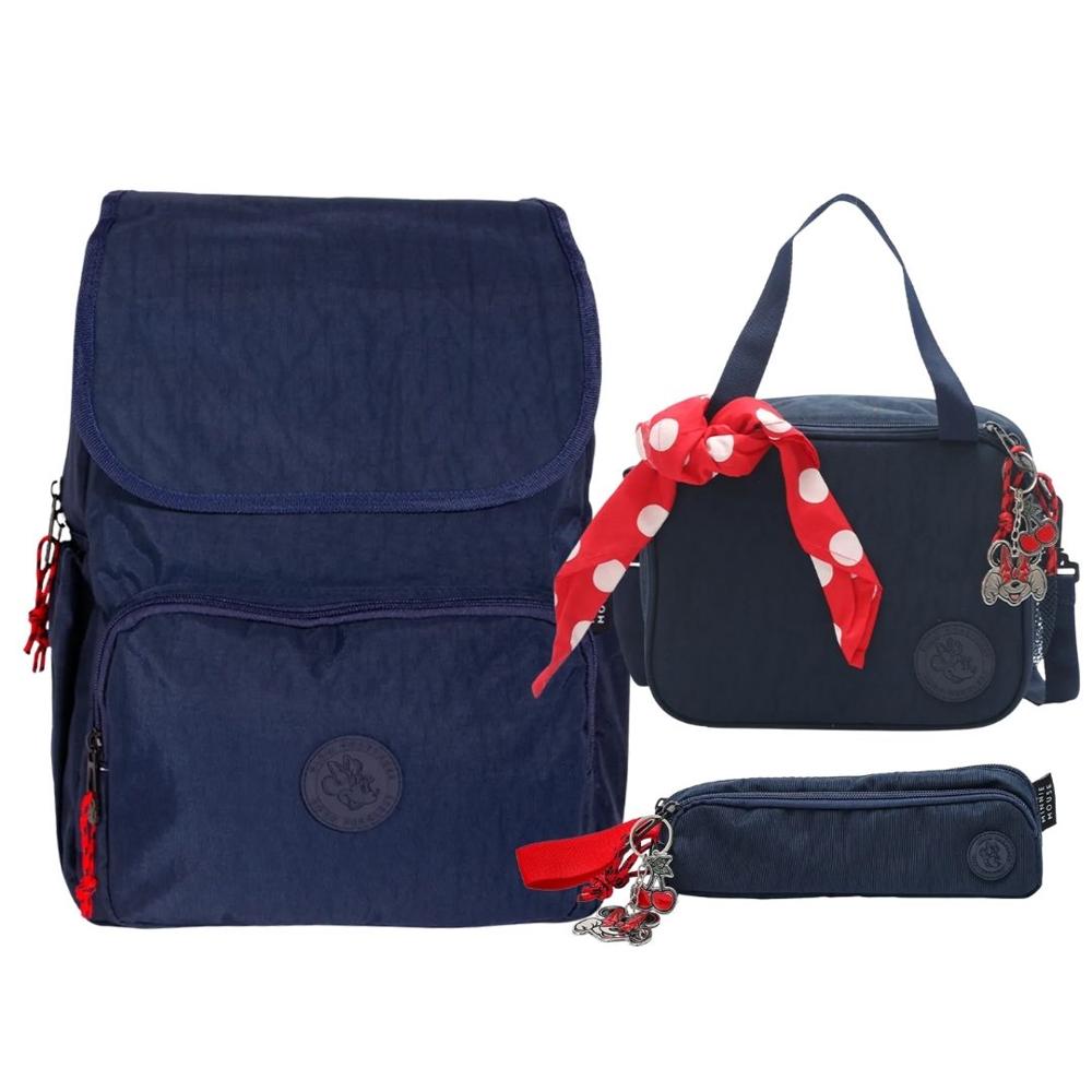Pack Escolar Mochila Minnie Mouse Teens Oficio